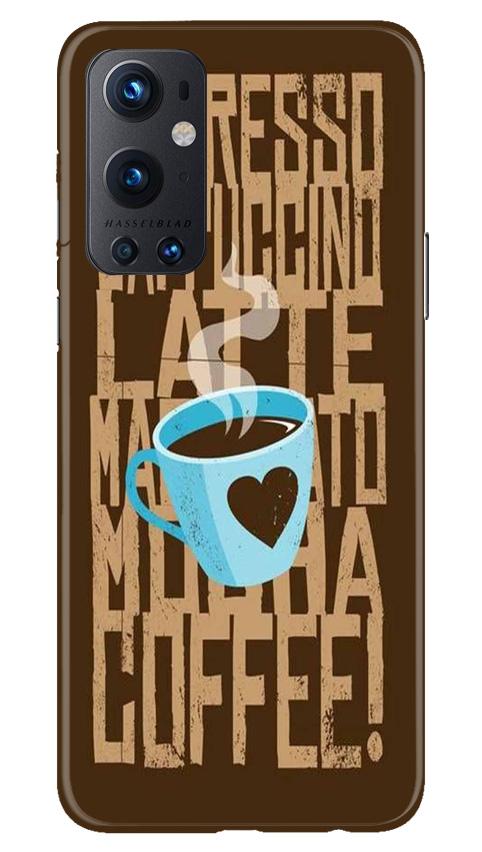 Love Coffee Mobile Back Case for OnePlus 9 Pro (Design - 351)