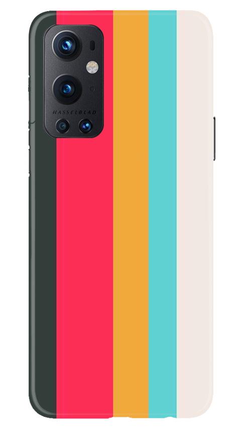 Color Pattern Mobile Back Case for OnePlus 9 Pro (Design - 369)