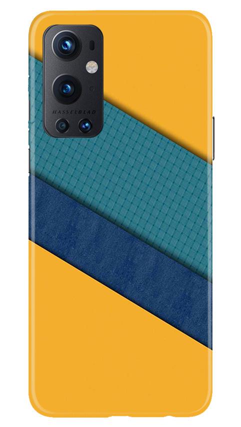 Diagonal Pattern Mobile Back Case for OnePlus 9 Pro (Design - 370)