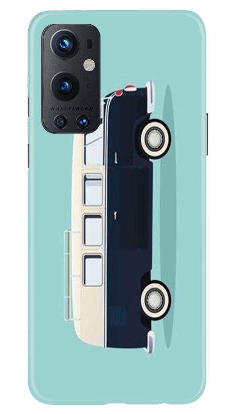 Travel Bus Mobile Back Case for OnePlus 9 Pro (Design - 379)