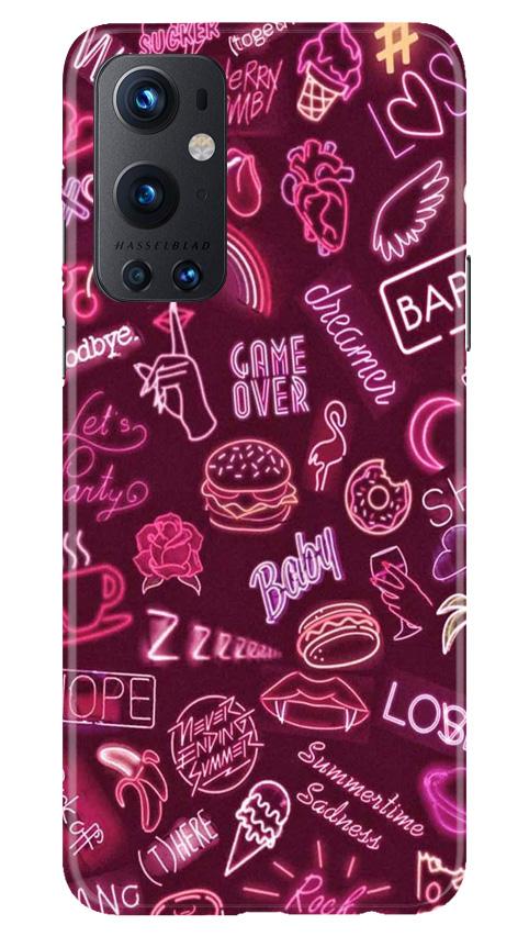 Party Theme Mobile Back Case for OnePlus 9 Pro (Design - 392)
