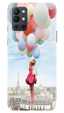 Girl with Baloon Mobile Back Case for OnePlus 9R (Design - 84)