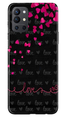 Love in Air Mobile Back Case for OnePlus 9R (Design - 89)
