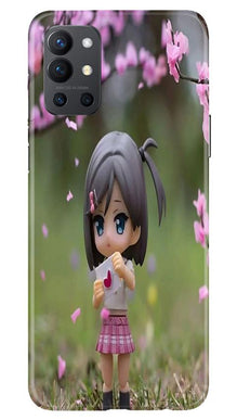 Cute Girl Mobile Back Case for OnePlus 9R (Design - 92)