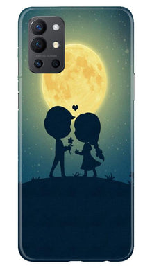 Love Couple Mobile Back Case for OnePlus 9R  (Design - 109)