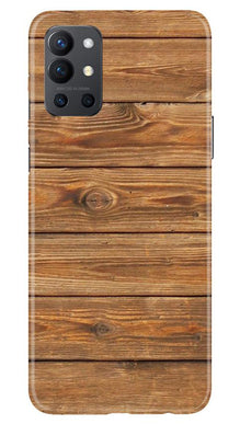 Wooden Look Mobile Back Case for OnePlus 9R  (Design - 113)