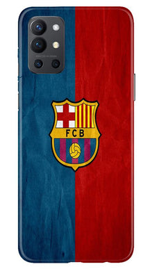 FCB Football Mobile Back Case for OnePlus 9R  (Design - 123)