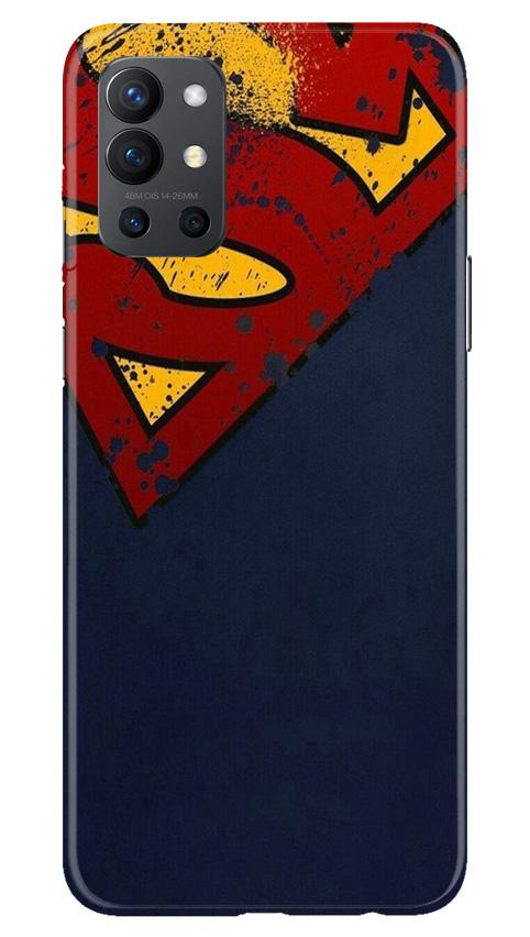 Superman Superhero Case for OnePlus 9R  (Design - 125)
