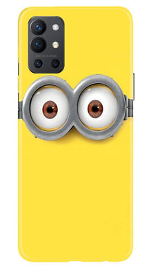 Minions Mobile Back Case for OnePlus 9R  (Design - 128)