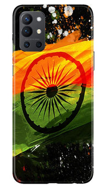 Indian Flag Mobile Back Case for OnePlus 9R  (Design - 137)