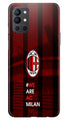 AC Milan Case for OnePlus 9R  (Design - 155)