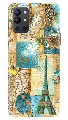 Travel Eiffel Tower Mobile Back Case for OnePlus 9R (Design - 206)