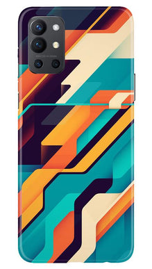 Modern Art Mobile Back Case for OnePlus 9R (Design - 233)