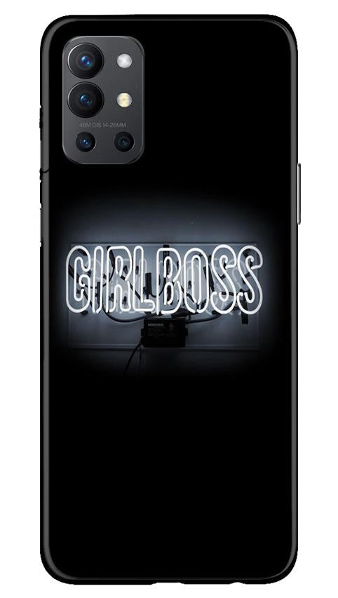 Girl Boss Black Case for OnePlus 9R (Design No. 268)