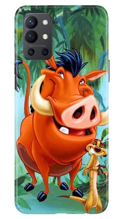 Timon and Pumbaa Mobile Back Case for OnePlus 9R (Design - 305)