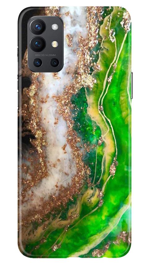 Marble Texture Mobile Back Case for OnePlus 9R (Design - 307)