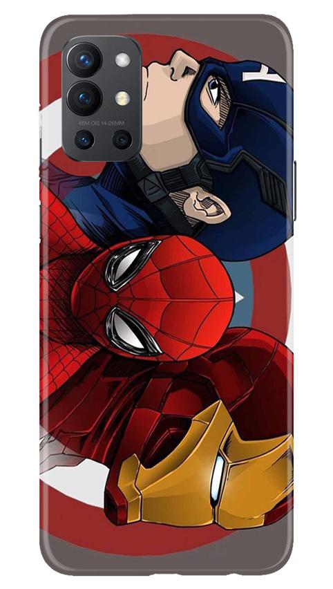 Superhero Mobile Back Case for OnePlus 9R (Design - 311)