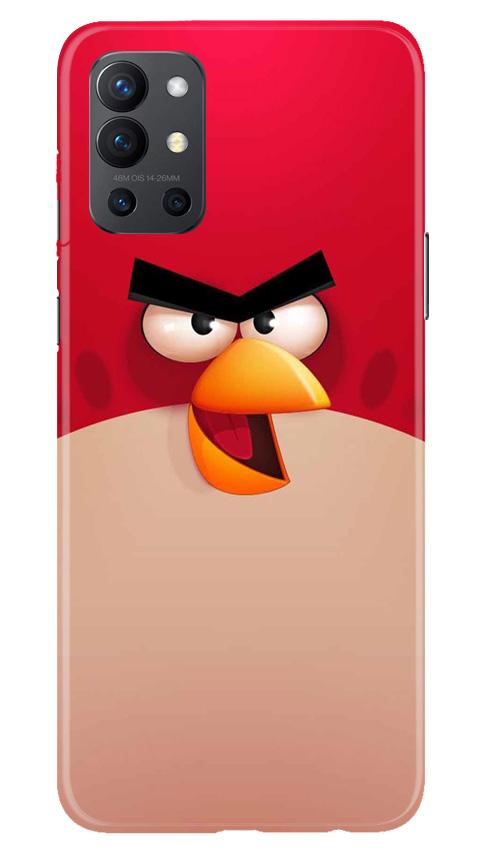 Angry Bird Red Mobile Back Case for OnePlus 9R (Design - 325)