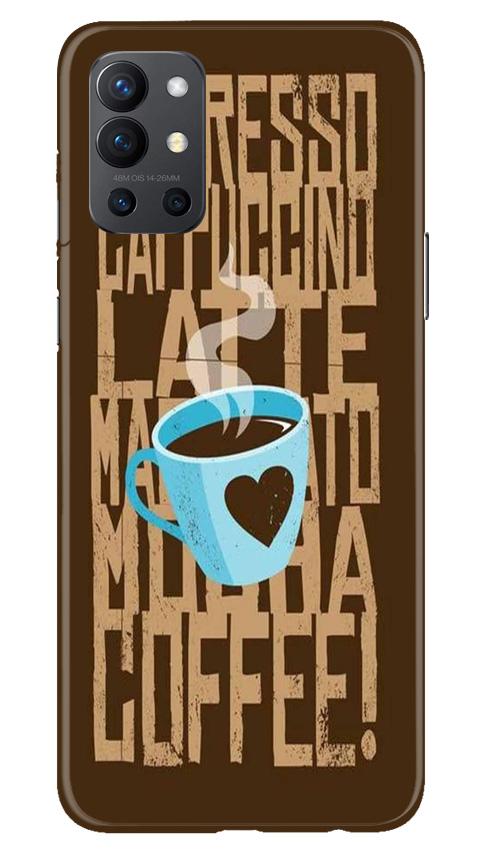 Love Coffee Mobile Back Case for OnePlus 9R (Design - 351)