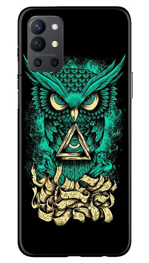 Owl Mobile Back Case for OnePlus 9R (Design - 358)