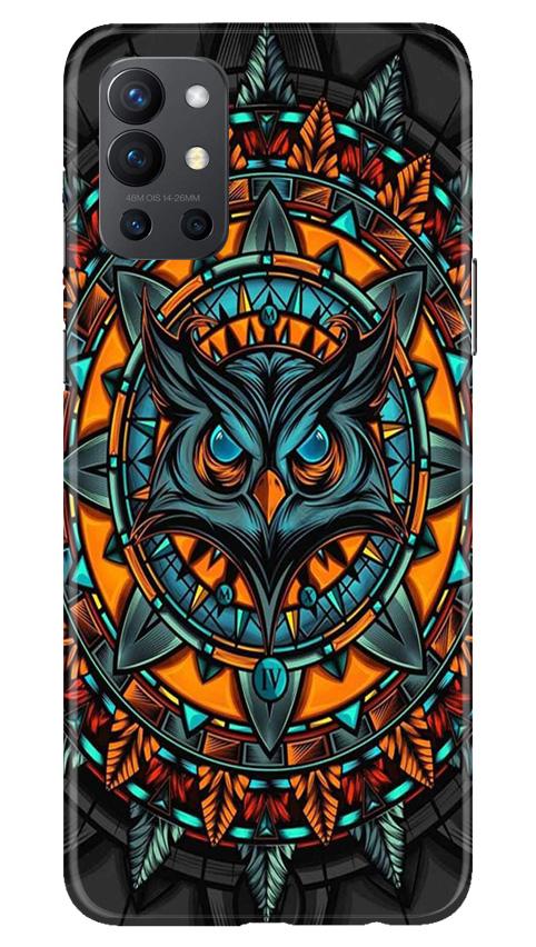 Owl Mobile Back Case for OnePlus 9R (Design - 360)