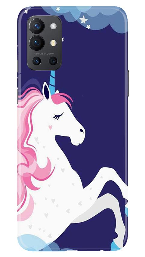 Unicorn Mobile Back Case for OnePlus 9R (Design - 365)