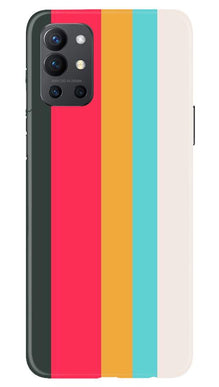 Color Pattern Mobile Back Case for OnePlus 9R (Design - 369)