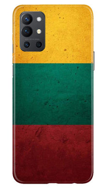 Color Pattern Mobile Back Case for OnePlus 9R (Design - 374)