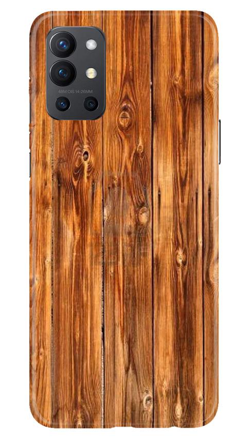 Wooden Texture Mobile Back Case for OnePlus 9R (Design - 376)
