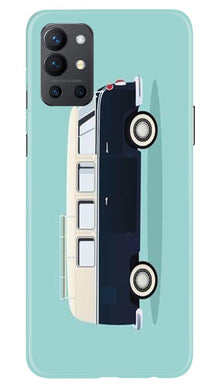 Travel Bus Mobile Back Case for OnePlus 9R (Design - 379)