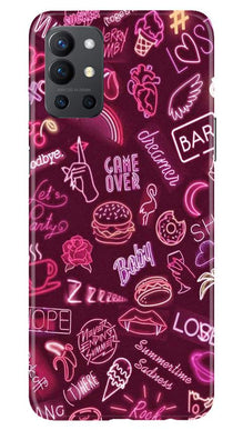 Party Theme Mobile Back Case for OnePlus 9R (Design - 392)