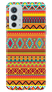Zigzag line pattern Mobile Back Case for OnePlus 9RT 5G (Design - 4)