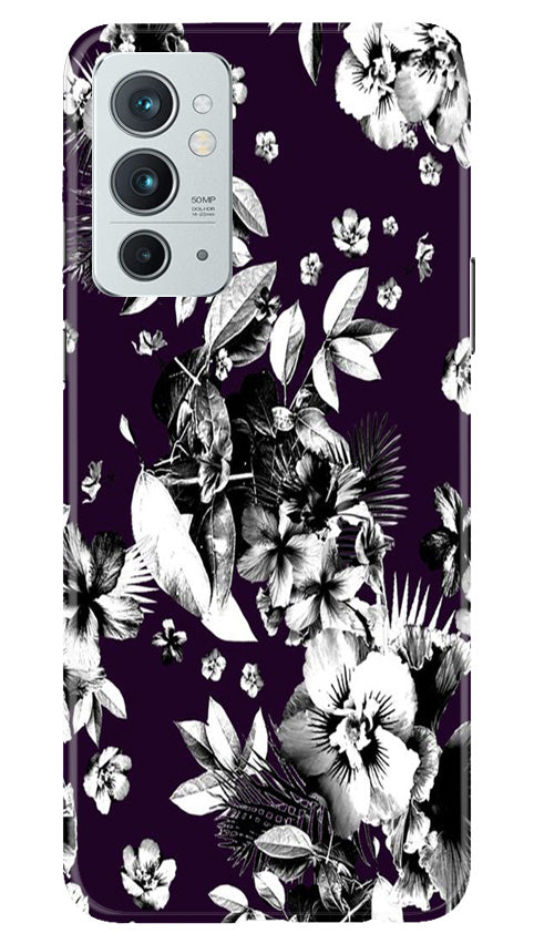 white flowers Case for OnePlus 9RT 5G
