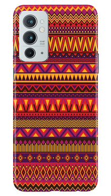 Zigzag line pattern2 Mobile Back Case for OnePlus 9RT 5G (Design - 10)