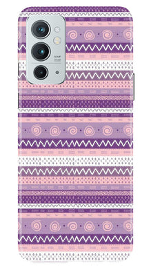 Zigzag line pattern3 Mobile Back Case for OnePlus 9RT 5G (Design - 11)