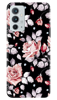 Pink rose Mobile Back Case for OnePlus 9RT 5G (Design - 12)