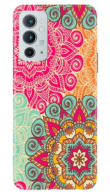 Rangoli art2 Mobile Back Case for OnePlus 9RT 5G (Design - 29)