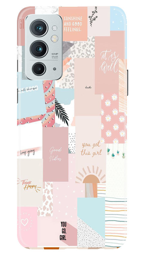 Shinny Blue Background Case for OnePlus 9RT 5G