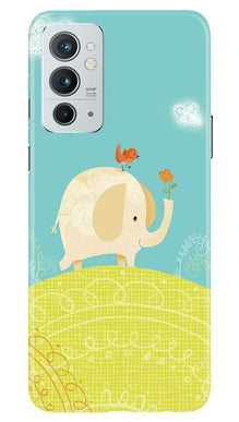 Elephant Painting Mobile Back Case for OnePlus 9RT 5G (Design - 46)