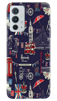 Love London Mobile Back Case for OnePlus 9RT 5G (Design - 75)
