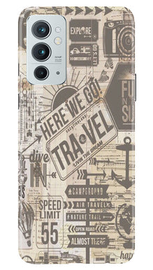 Travel Mobile Back Case for OnePlus 9RT 5G  (Design - 104)