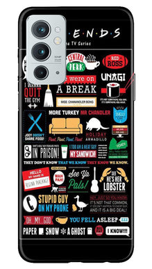 Friends Mobile Back Case for OnePlus 9RT 5G  (Design - 145)