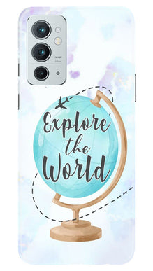 Explore the World Mobile Back Case for OnePlus 9RT 5G (Design - 176)