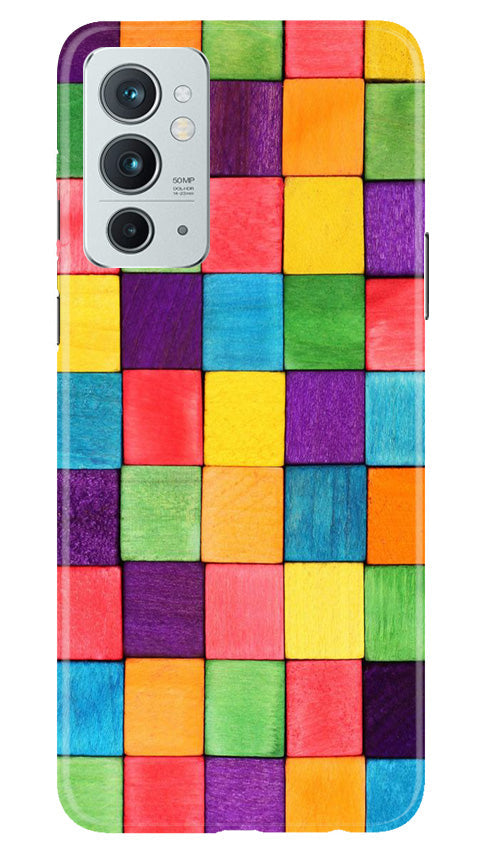 Colorful Square Case for OnePlus 9RT 5G (Design No. 187)