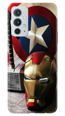 Ironman Captain America Mobile Back Case for OnePlus 9RT 5G (Design - 223)