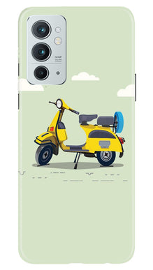 Vintage Scooter Mobile Back Case for OnePlus 9RT 5G (Design - 229)