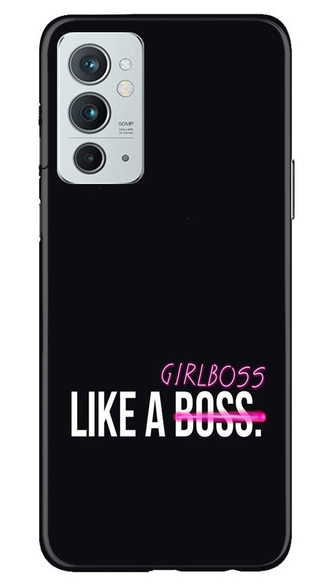 Like a Girl Boss Case for OnePlus 9RT 5G (Design No. 234)