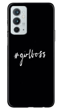 #GirlBoss Mobile Back Case for OnePlus 9RT 5G (Design - 235)