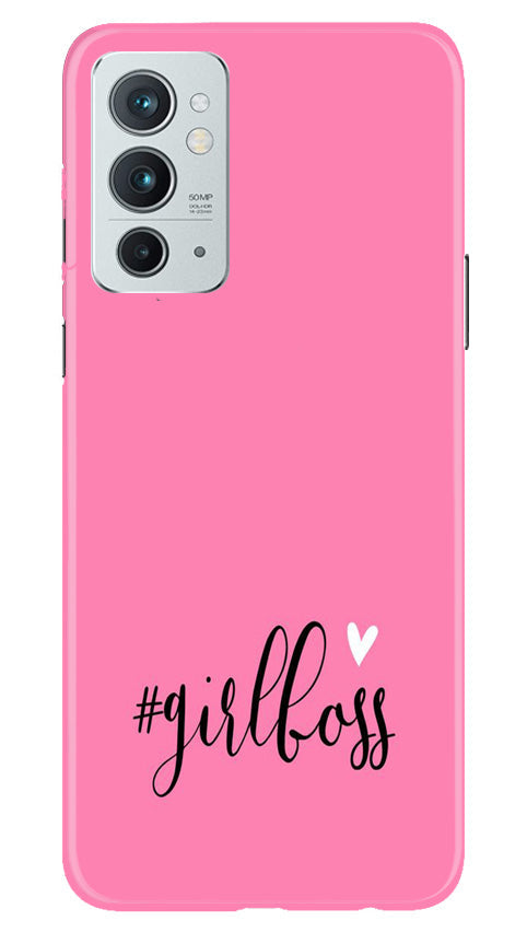 Girl Boss Pink Case for OnePlus 9RT 5G (Design No. 238)