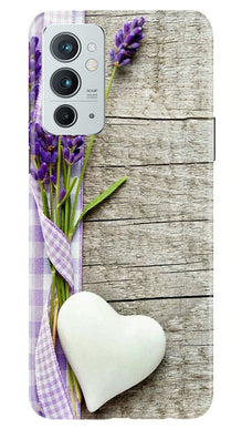 White Heart Mobile Back Case for OnePlus 9RT 5G (Design - 260)